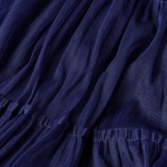 Hill House Navy Tulle Ellie Nap Dress XS NWT - Picture 7 of 8